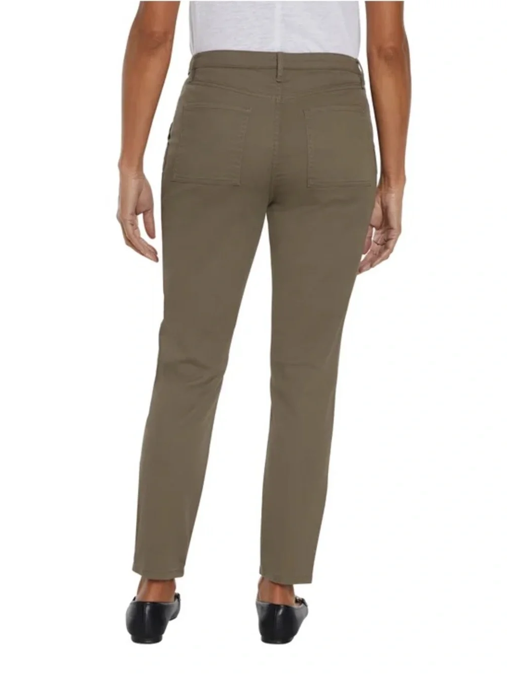 Banana Republic Women's High Rise Twill Pant - Picture 10 of 10